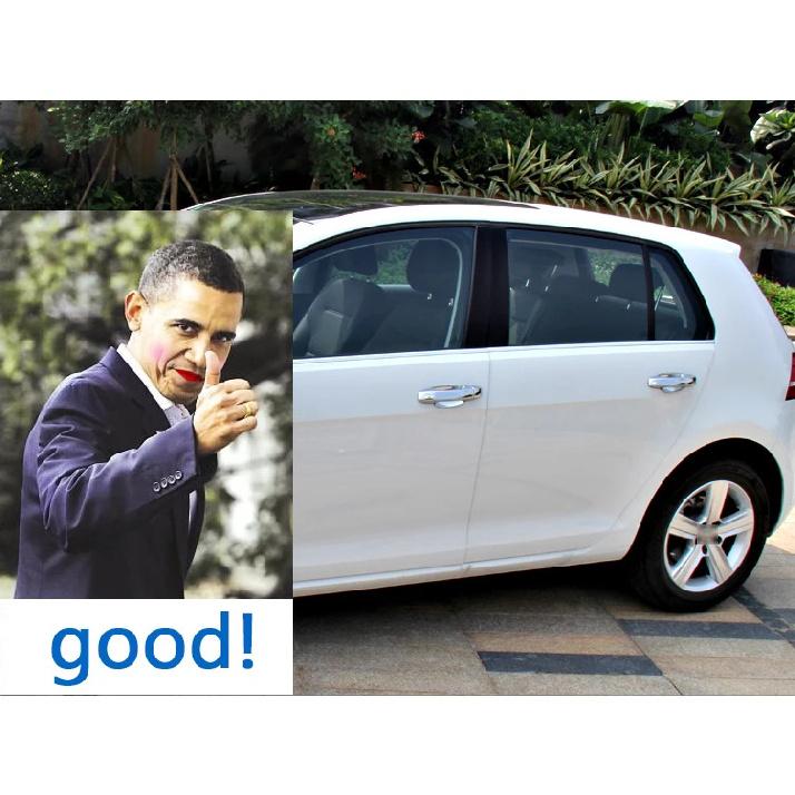 For Seat Leon MK3 2013-2017 5F Chrome Door Handles Covers Car Accessories Stickers Car Styling 2014 2015 2016 Cupra ST  FR FR+