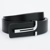 Men's Belt New Letter Buckle Men's Belt Casual Alloy Buckle Trousers Belt