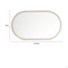 Car Sun Visor Mirror High-Clarity Self-Adhering Makeup Shatterproof