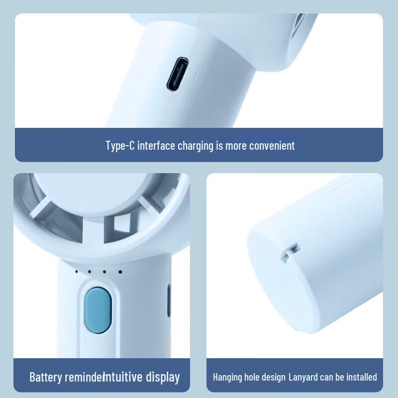 Deli Portable Handheld Cooling Fan