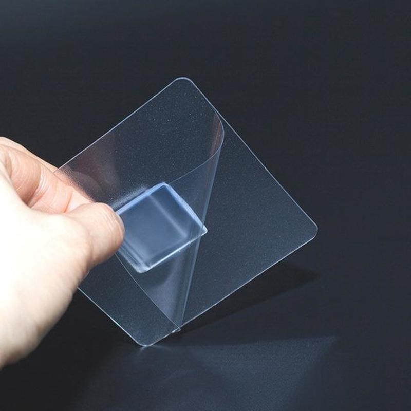5 Stück transparente, selbstklebende Wandhaken