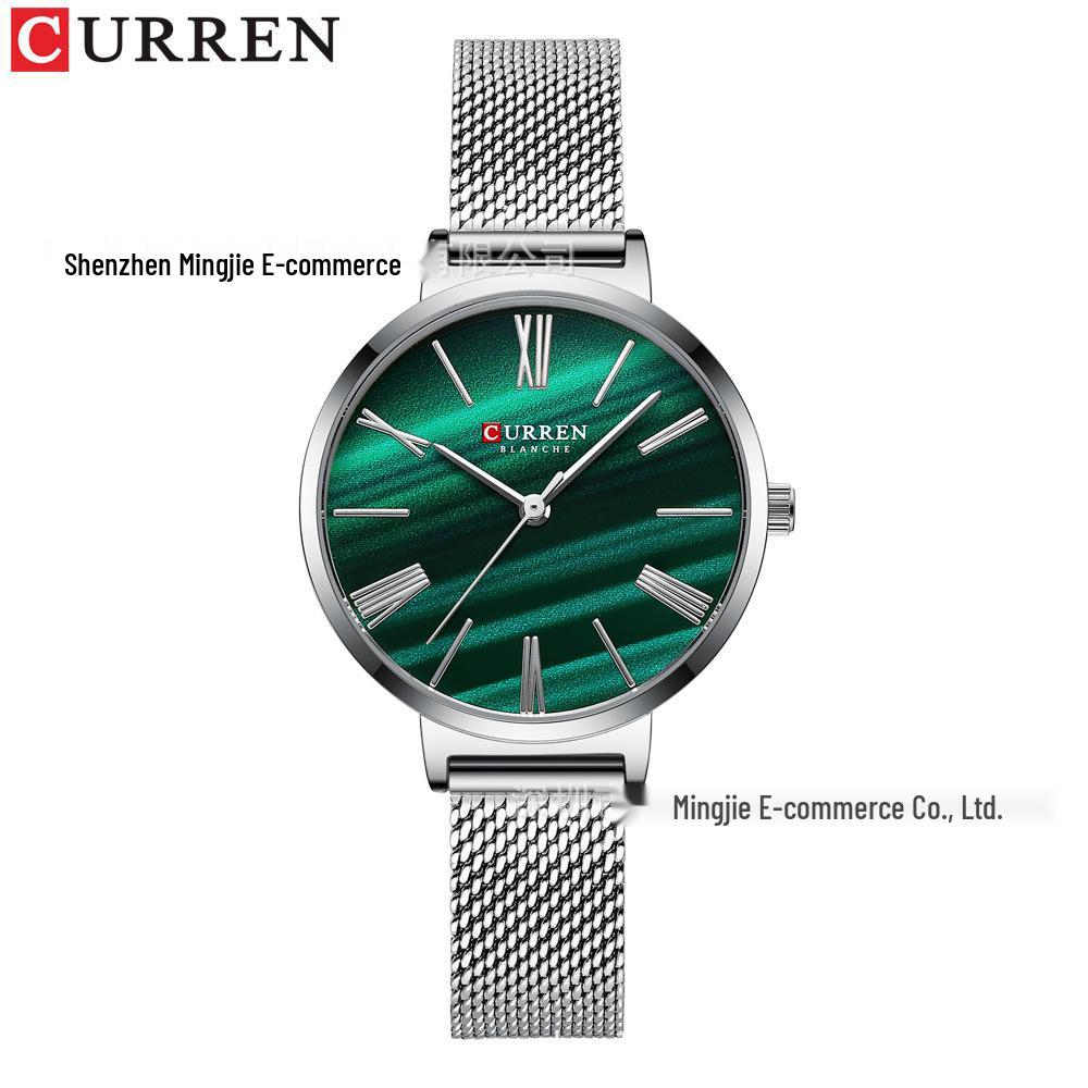CURREN 9076 Women s Simple Casual Waterproof Quartz Wristwatch