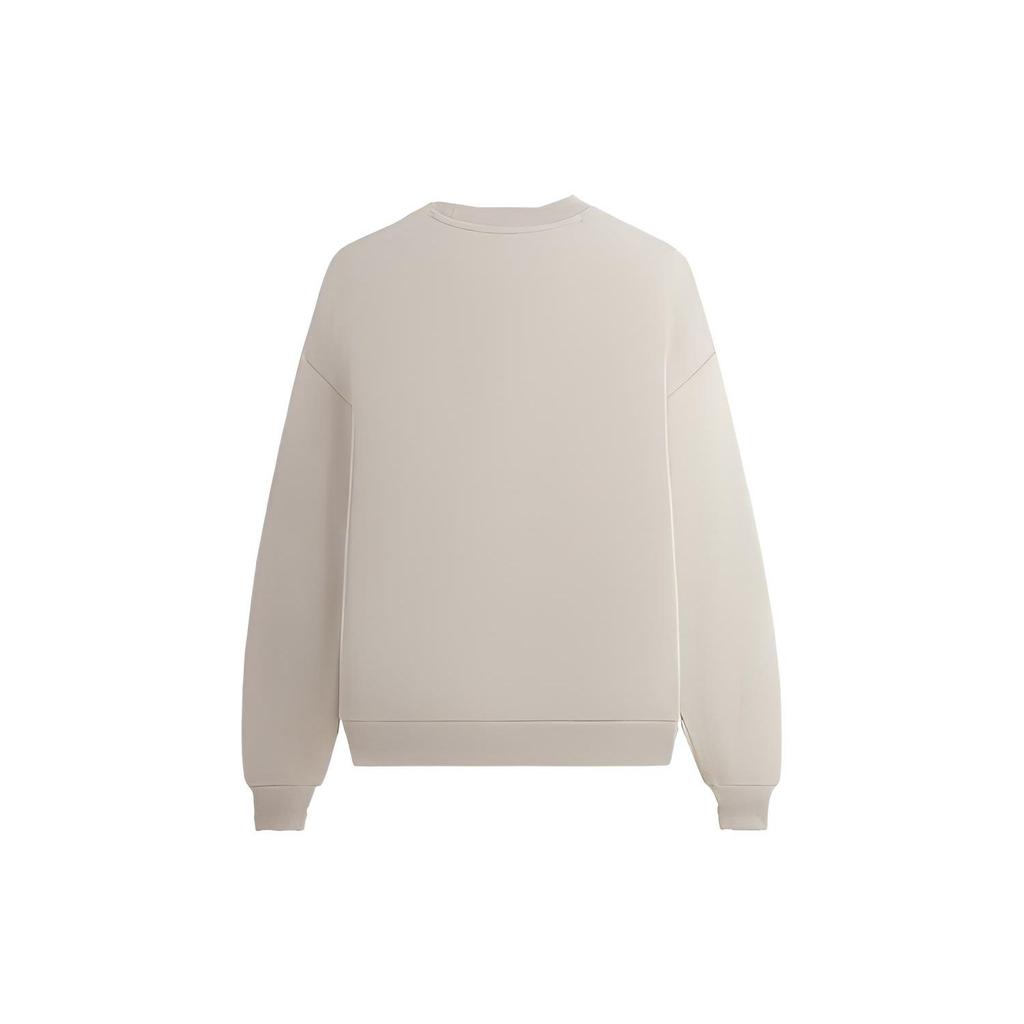 Kith Wreath Orbit Nelson Crewneck Sandy Heather Unisex Tops Cream KHM031688-212