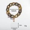 Trendy Chunky Link Acrylic Phone Chains for Women Colorful Mobile Phone Chain Strap Lanyard Jewelry Anti-Lost Accessories Gifts