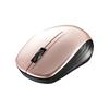 Buffalo BSMBW105BP Wireless (2.4GHz) BlueLED Mouse, 3 Buttons, Beige Pink