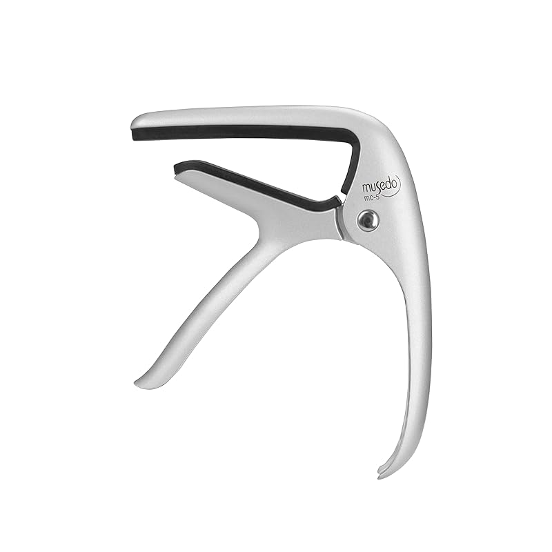 

Musedo capo tasto For folk guitar/acoustic guitar super lightweight silver MC-5