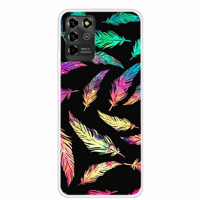 For ZTE Blade V30 Vita Case 8030 Marble Soft TPU Silicone Clear Phone Case for ZTE V30 VITA Back Cover Transparent Capa V 30vita