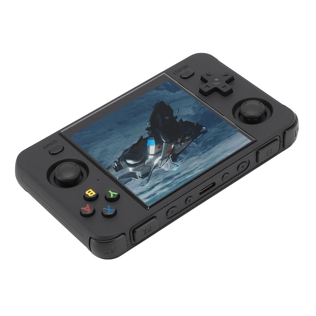 Handheld Retro Game Console 4 Inch IPS Screen Open Source Portable Video Game Console with 2 Small M