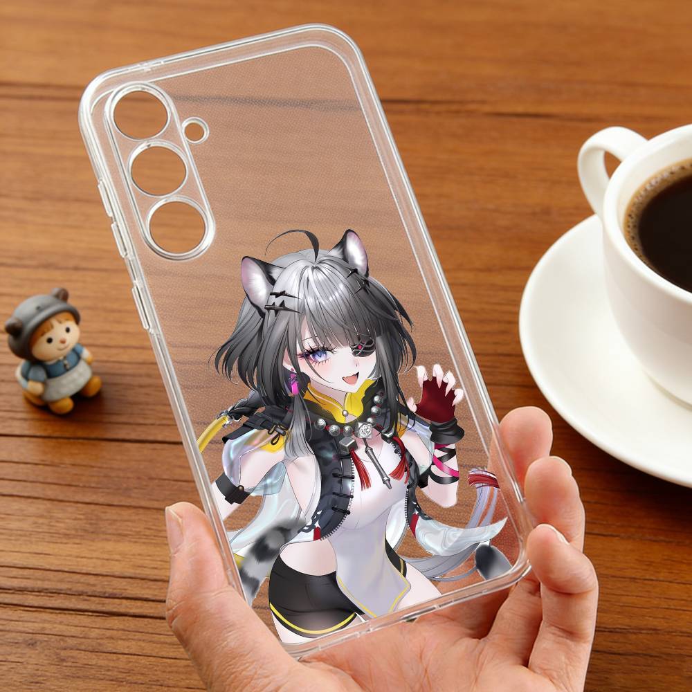 A-Arknights Endfield Игра Милый Т-Тан Тан Чехол для Телефона Для Samsung S25,24,21,22,23,30,Ultra,20,Plus,Fe,Lite,Note Прозрачный Чехол Samsung S24Plus