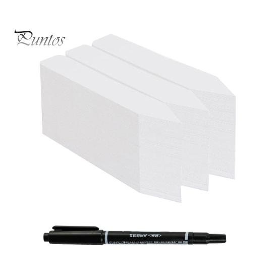 

4-дюймовые этикетки для растений, пластиковые бирки с названием растений, многоразовые бирки для растений с маркером для рассады, цветов, трав, овощей 200pcs