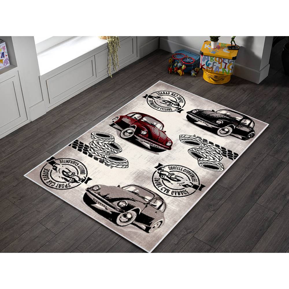 

Mosimoso Home MJ019 Детский ковер с принтом на подошве в горошек 80x150 cm