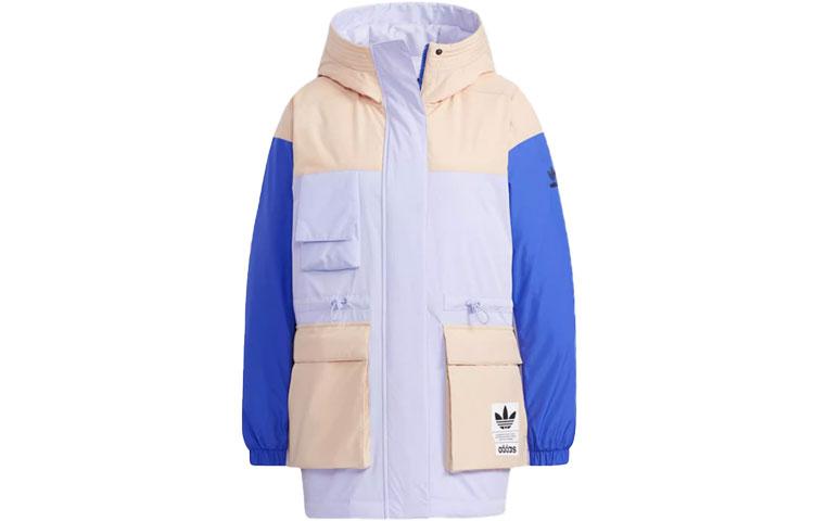 Adidas Originals Down Jackets Women s Multicolor Hooded Moderate Down Jacket HA4730 36