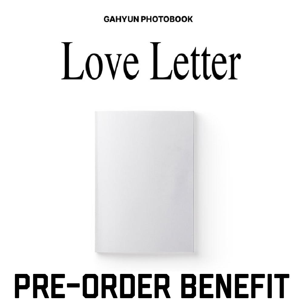 

Предзаказ фотобука GAHYUN Love Letter & POB из магазина