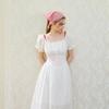 Ladies Eyelet Romantic Dress  Es2oop04 
