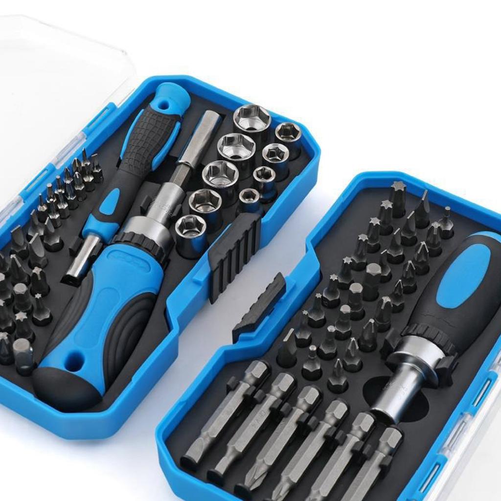 44pcs /34pcs Ratcheting Multi-Bit Screwdriver Set Professional Screwdriver