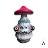 Creative New Halloween Skull Mushroom Sculpture Monster Resin Crafts Funny Home Garden Decorations Office Desktop Miniatures