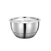 Lijia 304 Stainless Steel Steaming Bowls with Lids, 2-Pack