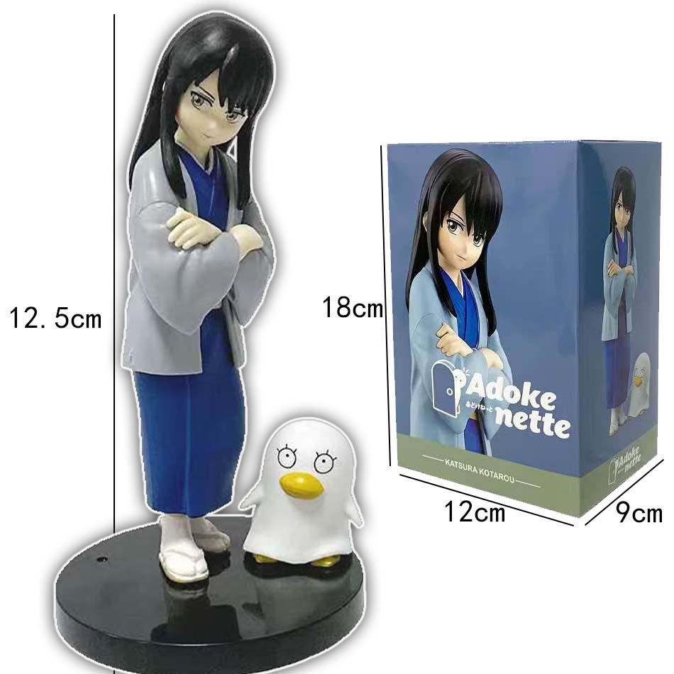 sold Anime Gintama Figure Sakata Gintoki Katsura Kotarou Stand Anime Model Gifts Collection Decoration Ornaments