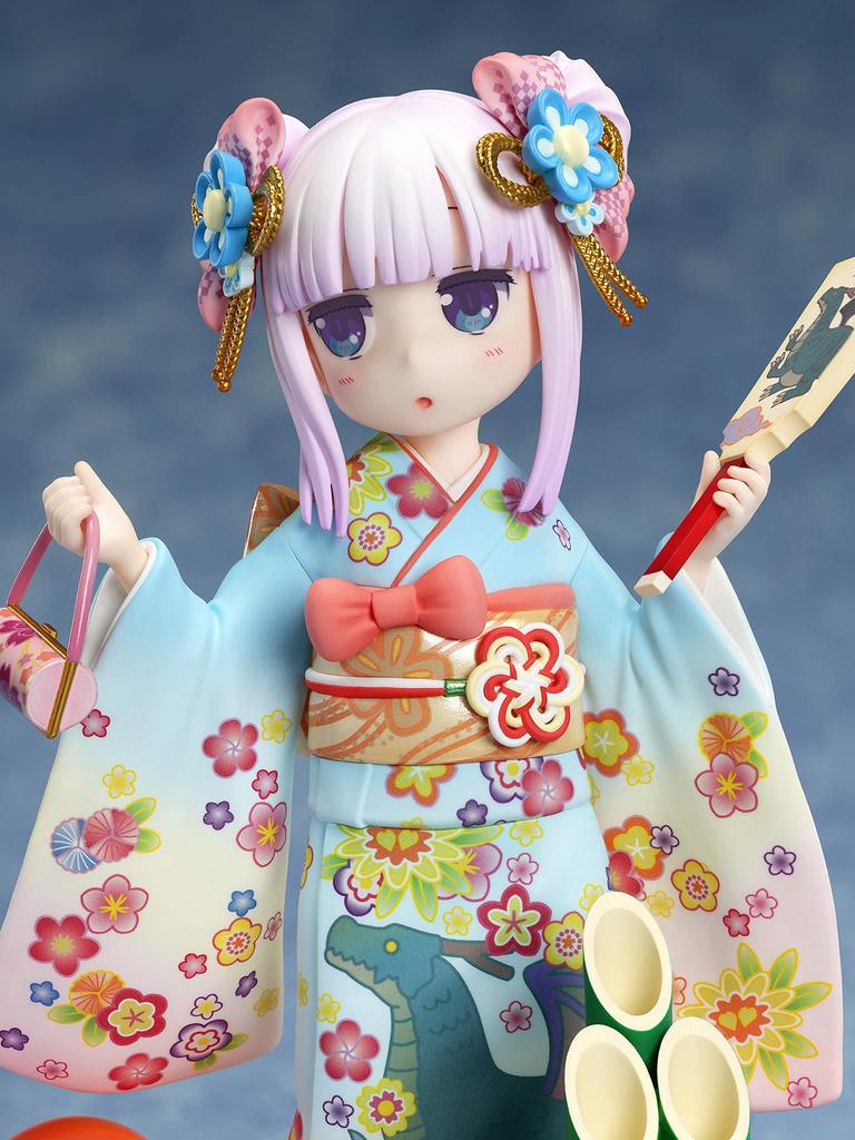 Furyu Miss Dragon Maid Kanna Harare Wear Scale PVC Painted Complete Figure Kobayashi's 1/7 AMU-FNX182