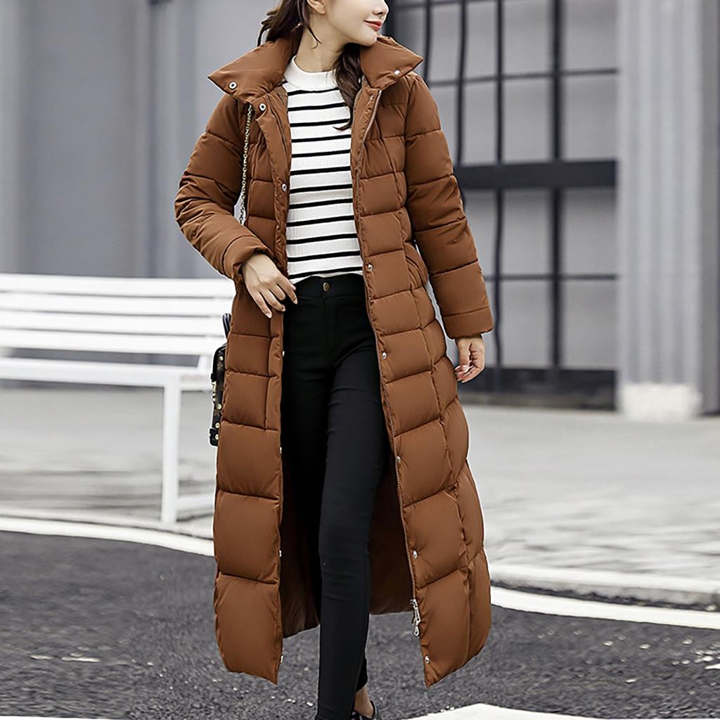 Cappotto cardigan sottile da donna caldo taglie forti tinta unita con cappuccio monopetto in cotone di media lunghezza