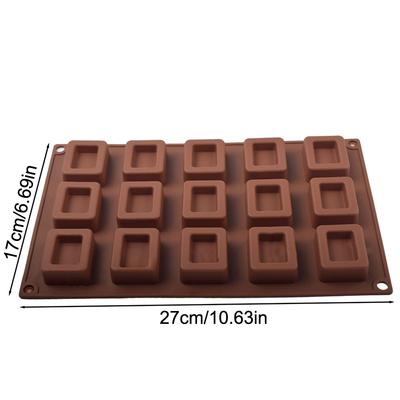 Kwadratowa Forma Silikonowa do Ciasta Donut Pieczenie Galaretki Puddingu Czekolady Forma Kostka Lodu Babeczka Muffin Ciasto Biszkoptowe Blacha do Pieczenia