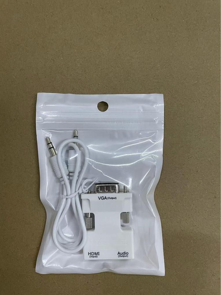 High-Definition HDMI To VGA Video Converter with Audio Cable