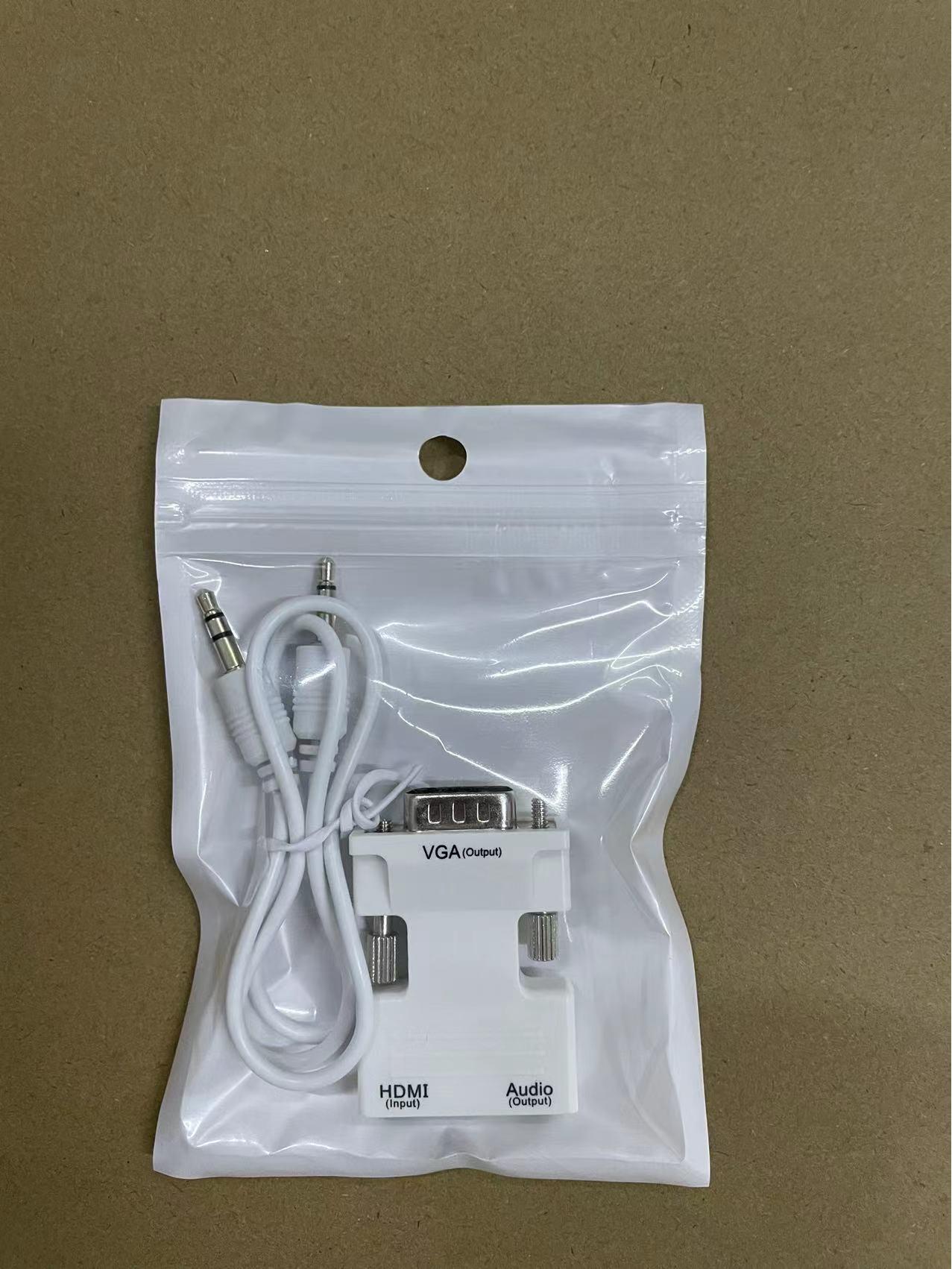 

High-Definition HDMI to VGA Video Converter with Audio Cable