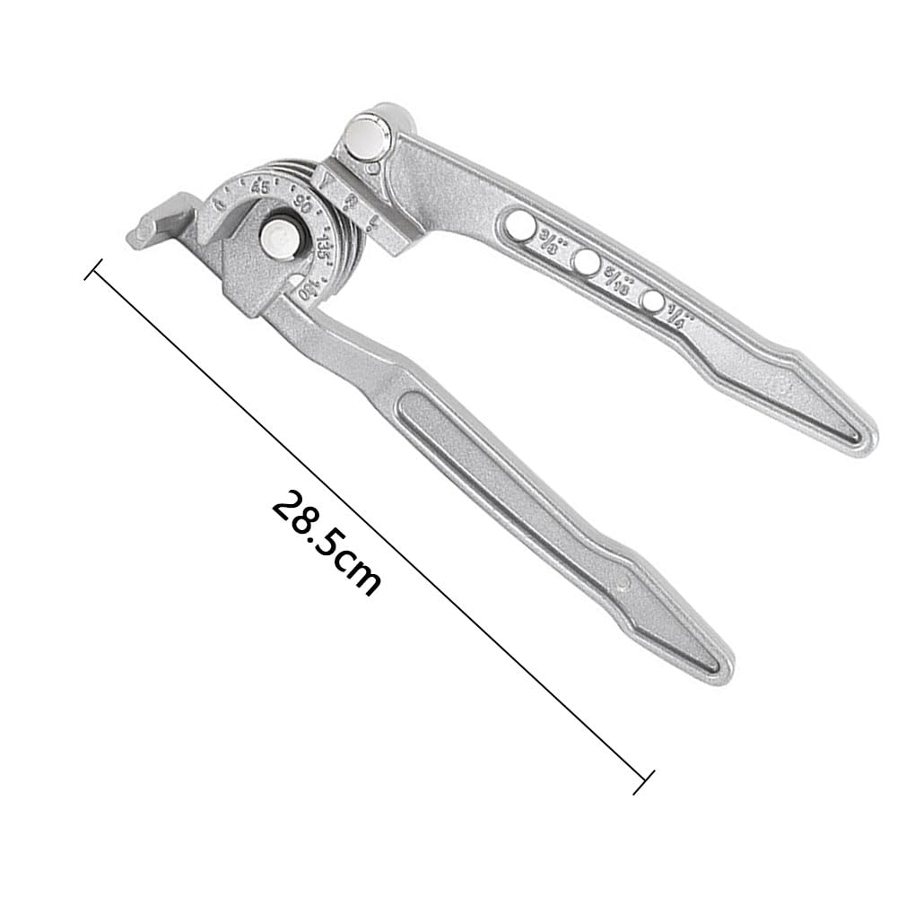 Pipe Bender, Lever-Operated Bender, Copper Pipe Bending Tool, Plumbing Tool, Pipe Bender, Core Pipe Bending, Compatible with 6mm, 8mm, and 10mm Sizes