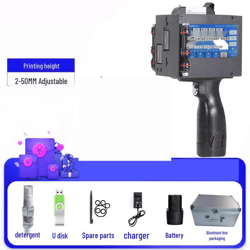 

Automatic Handheld Inkjet Coder with 5cm Large Characters