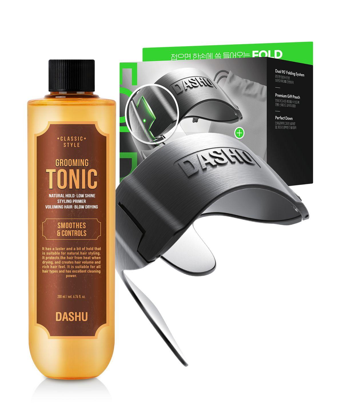 Daily Perfect Down Tech Fold + Classic Grooming Tonic 200ml