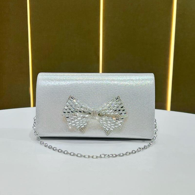 Bows Handbag, Banquet Handbag, High-end Single Shoulder Bag, Crossbody Evening Bag