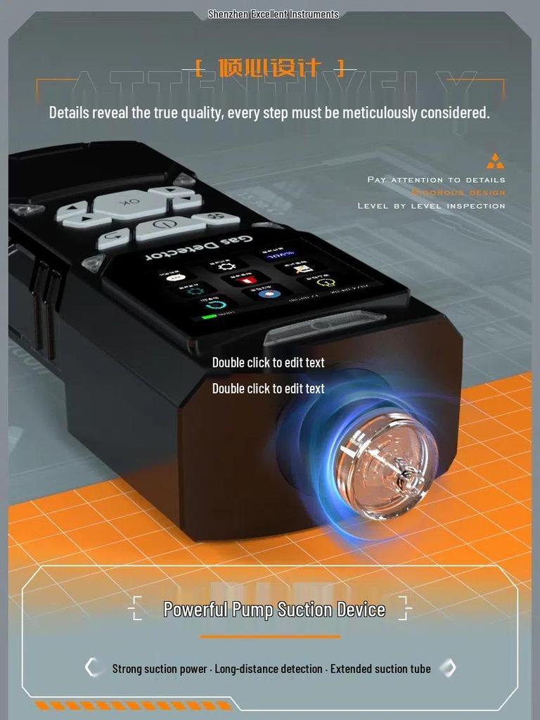 ZY-4X Portable Five-in-One Gas Detector with Oxygen and Ammonia Sensors