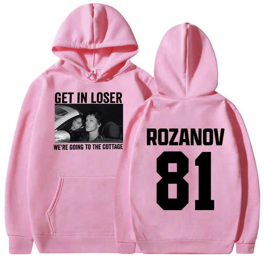 Get in Loser We're Going To The Cottage Graphic Hoodie Heated Rivalry Ilya Rozanov Hollanov 81 Men Vintage Oversized Sweatshirts