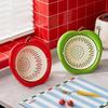 Rotating Design Fruit Vegetable Washer Double Layer Fruit Washer Bowl Strainer Basket  Kitchen Use