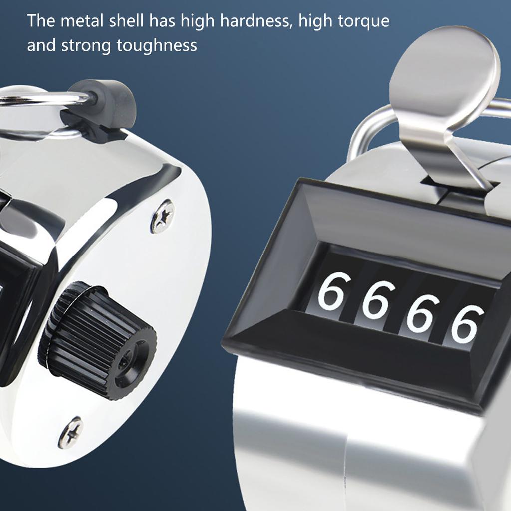 Clicker-Zähler, Handheld, einfacher Daumen-Zählknopf, Klickzähler für den Ticketverkauf von Sportveranstaltungen, Personenzählung