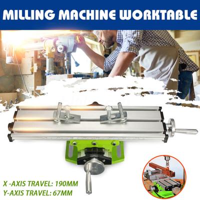Multifunzionale in miniatura di precisione Mini tavolo morsa da banco Fresatrice da banco Utensile a croce Strumento di posizionamento assistito