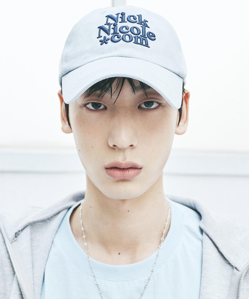 Nigaennikol Nn Dotcom Signature Ball Cap_Sky Blue Navy