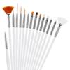 15-Piece Nail Art Brush & Dotting Pen Set