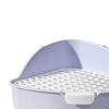 Potty Trainer Bedding Box Indoor with Snap Fastener Easy To Cleaning Pet Toilet for Guinea Pig