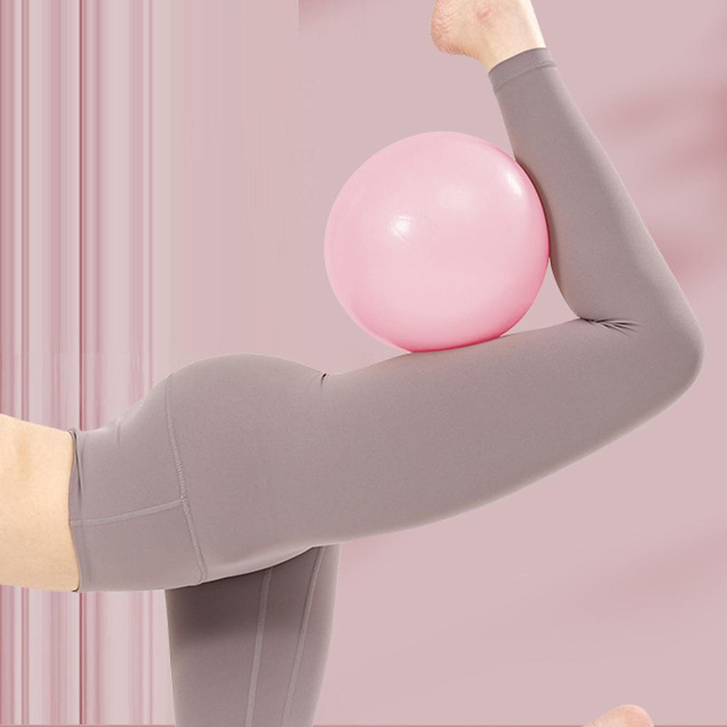 25cm Měkký Pilates míč 10palcový Cvičební míč Gymnastický míč pro Jógu Pilates Posilování středu těla Fyzikální terapii a Rovnováhu