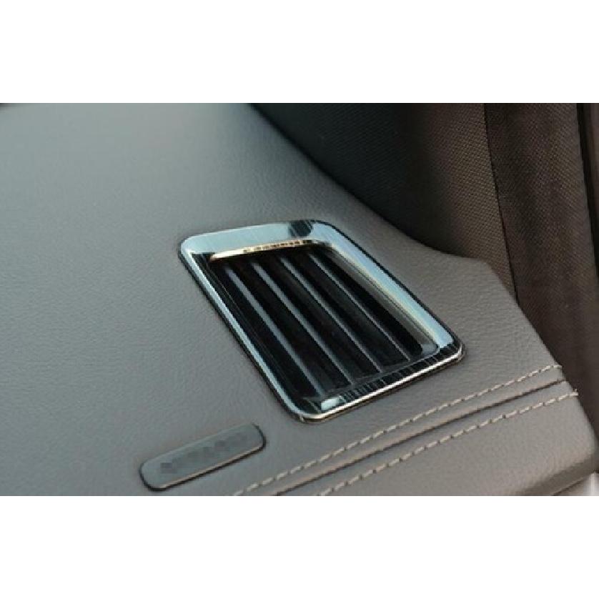 For Ford Ranger 2015- 2PC Titanium Trim Black Left And Right Air Outlet Vent