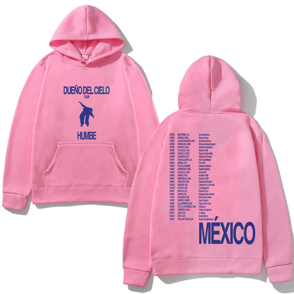 DUENO DEL CIELO tour 2026NEW Hooded Humbe AutumnWinter Aesthetic Sweatshirt with Hooded Fleece Clothes Sudaderas Casual Hoody