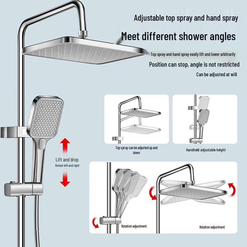 Allies 4-Function Shower Faucet Set LD9256