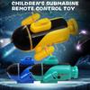 Remote Control Boat Mini Multifunctional Durable RC Boat Electric Ship Toy Glowing Submarine Model for Fish Tanks