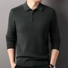 Men's 100% Pure Wool Polo Sweater