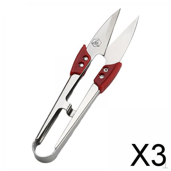 

3xPortable Thread Snip Scissors Sewing Nipper Embroidery Fabric Beading Yarn