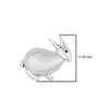 Bunny Stud Earrings - 925 Sterling Silver