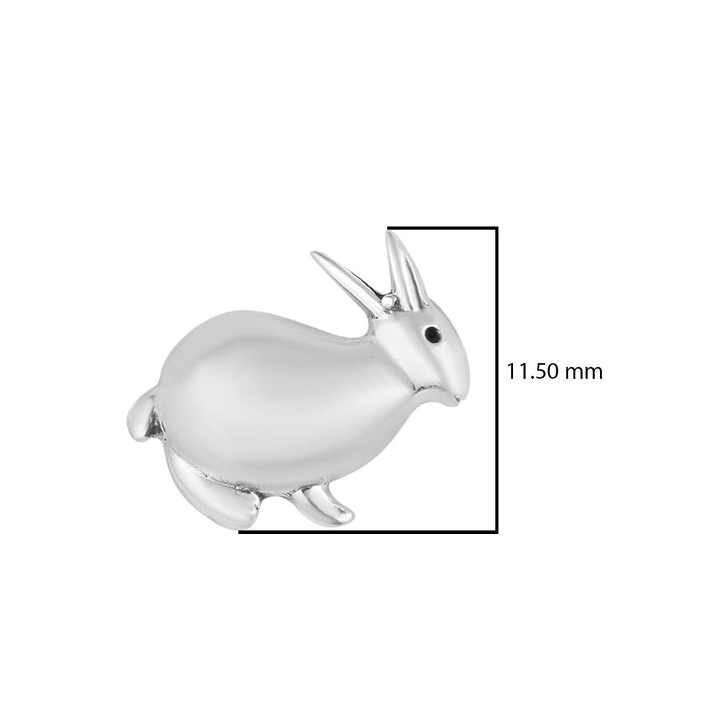 Bunny Stud Earrings - 925 Sterling Silver