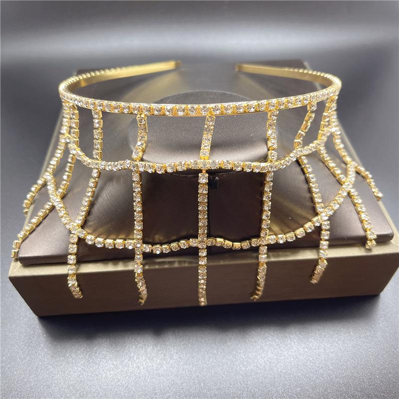 Аксессуары со стразами для свадьбы невесты — фото 5