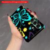 2DFlat Samsung Phone Case Vibrant Butterfly & Flower Pattern Phone Case Applicable To Galaxy S22 S23 S24 S25ULTRA S26 A12 A13 A14 A15 A16